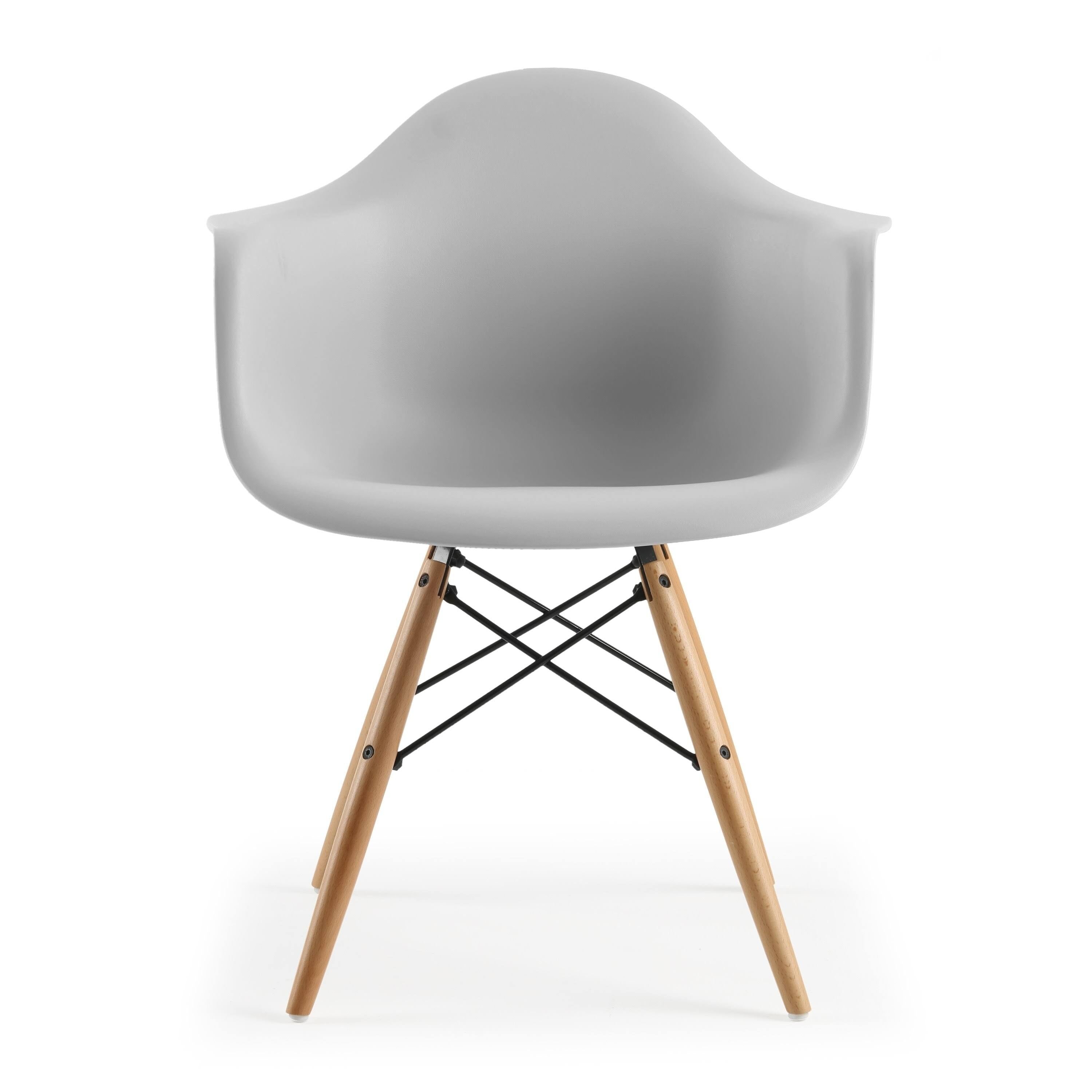 White Arm Chair Y88617