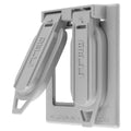 2-Gang Vertical Weather-Proof Cover D76735