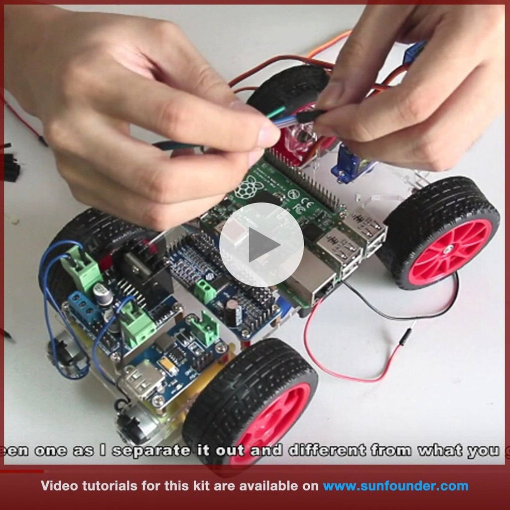 Smart Video Car Kit for Raspberry Pi I38462