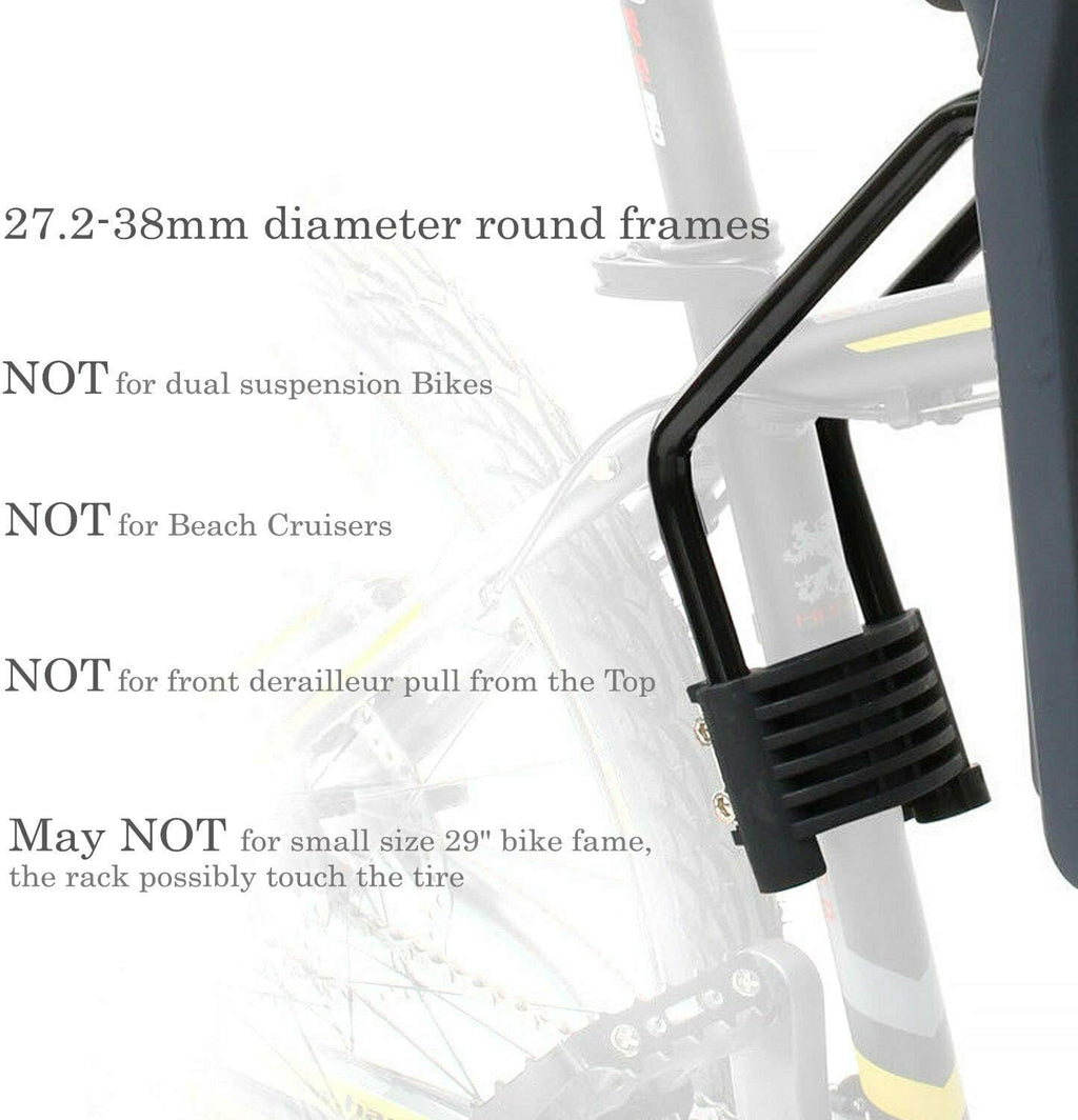 Front Mount Baby Carrier Seat Bike Attachment Pack of 2 K8859