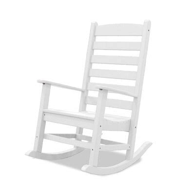 Ladder Rocking Chair Sand White H8587