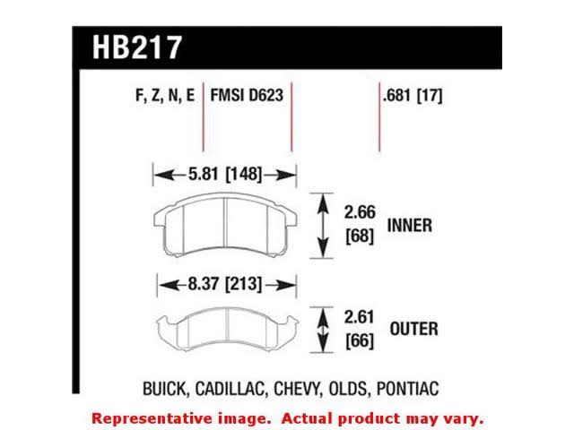 HPS Brake Pads B171427