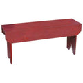 Antique Turquoise Wood Bench X423