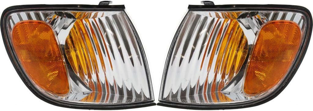 Signal Light Assembly Pair for Toyota Sienna 2001 2002 2003 Q19599
