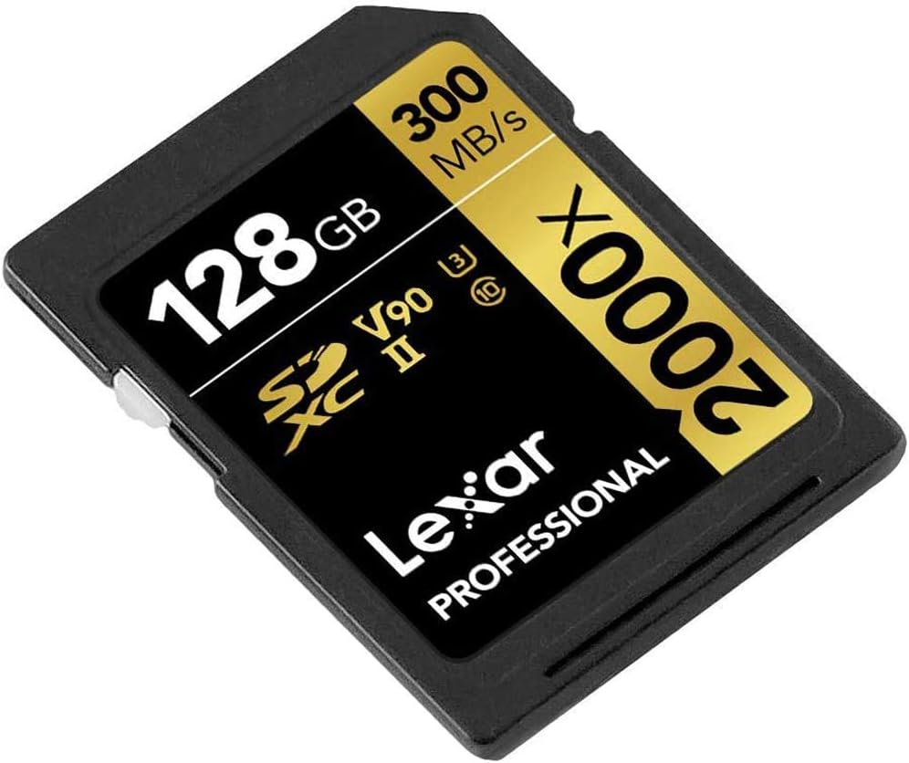 128GB SD UHS-II Memory Card 2 Pack E507582