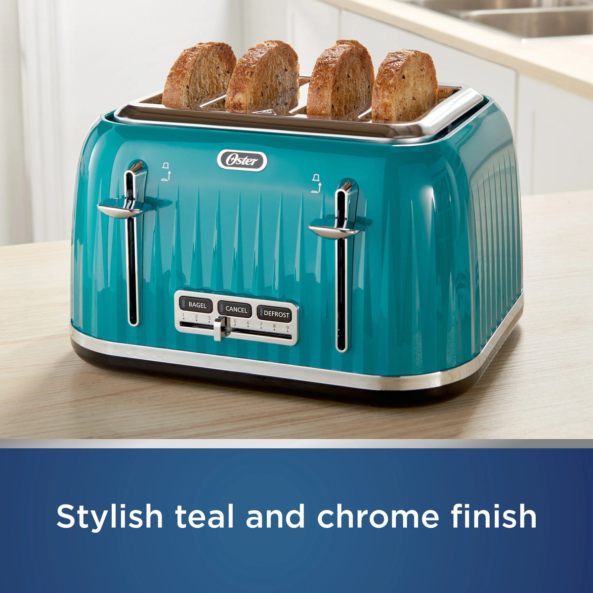 Teal 4 Slice Toaster W378120