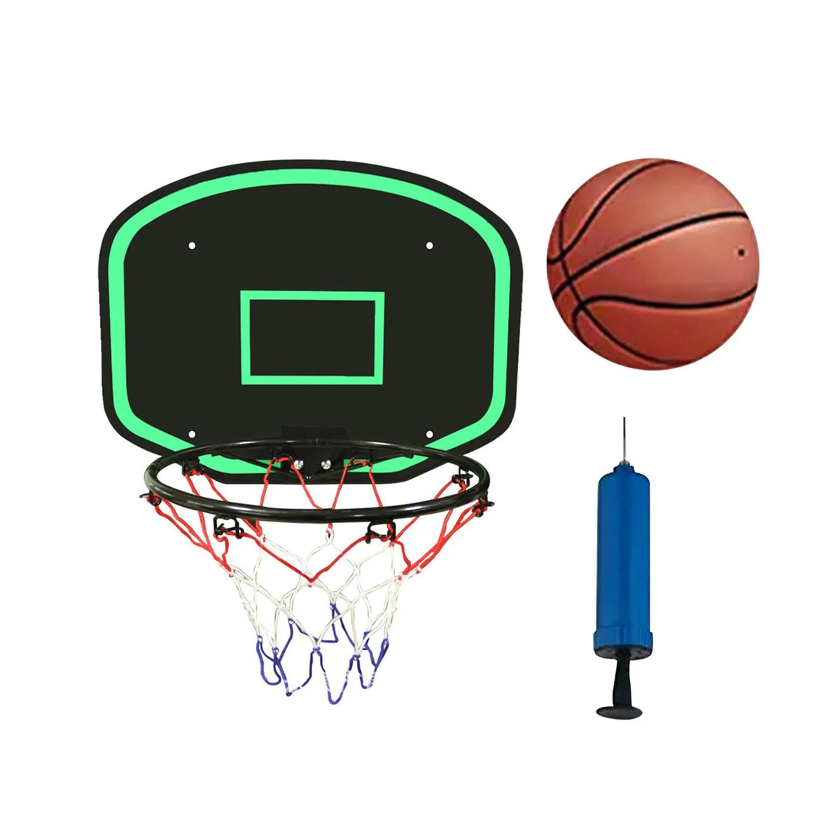 Basketball Hoop Parts with Basketball Pump F81176