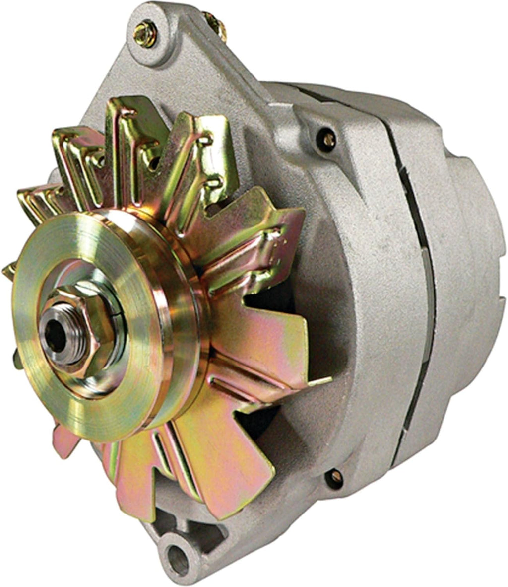 New Alternator Compatible with 10Si Delco 1-Wire 63 Amp With R-Terminal Stud On Rear Q1329