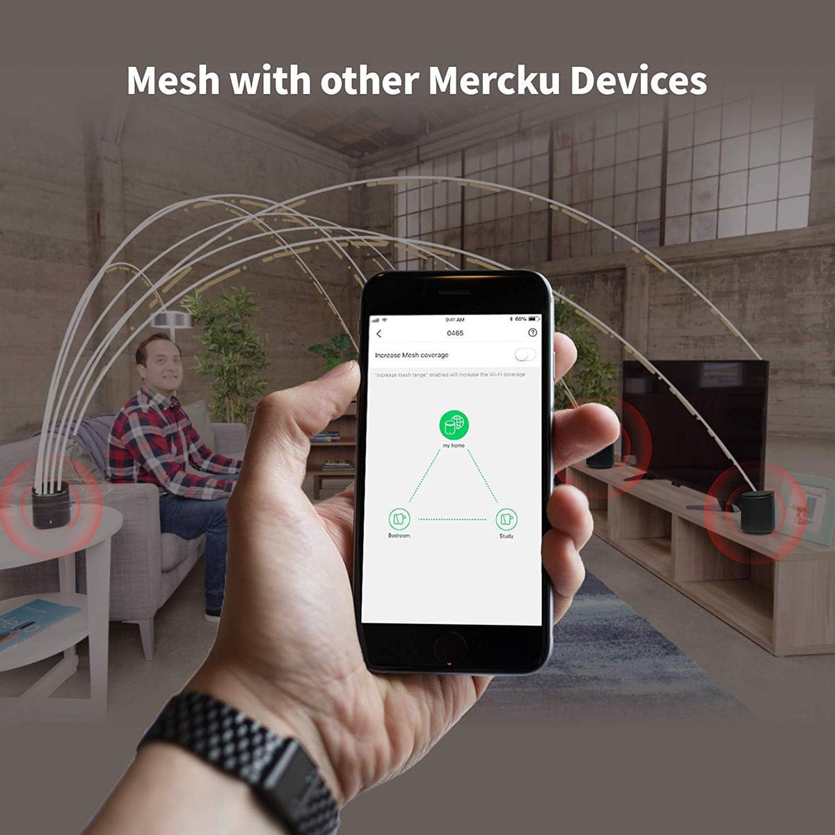 Wi-Fi Mesh System Pack of 2 V103