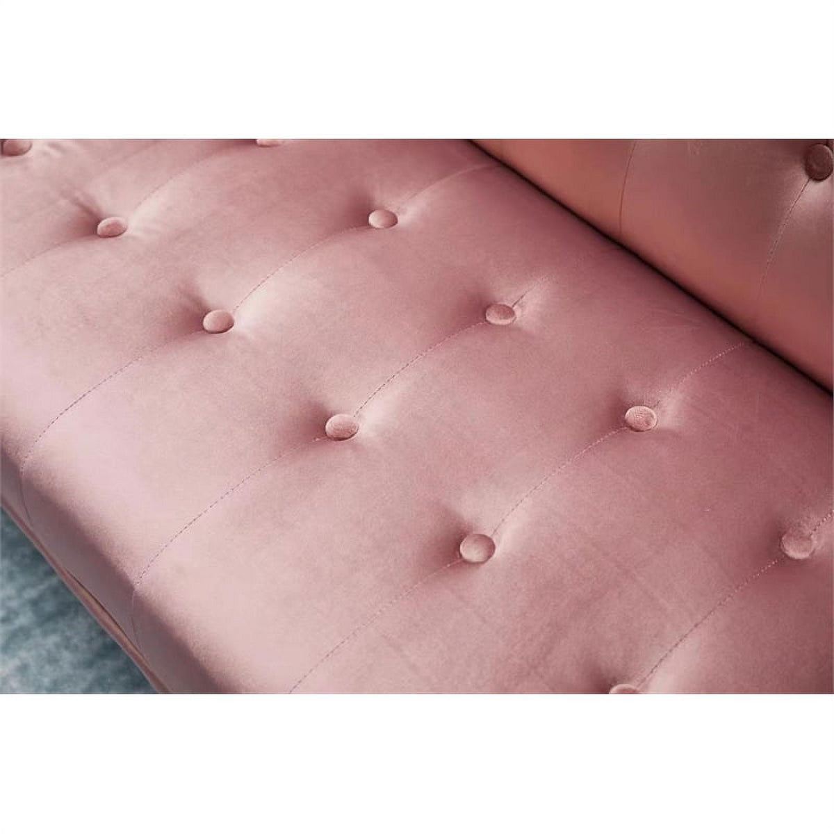 Rose Velvet Convertible Sofa M304