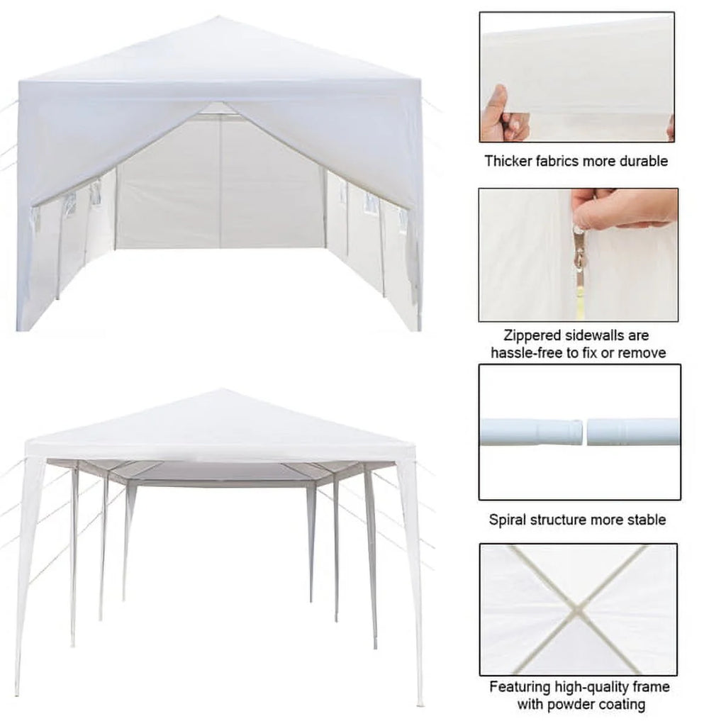 10'x30' Outdoor Canopy Party Wedding Tent with 8 Removable Sidewalls I598