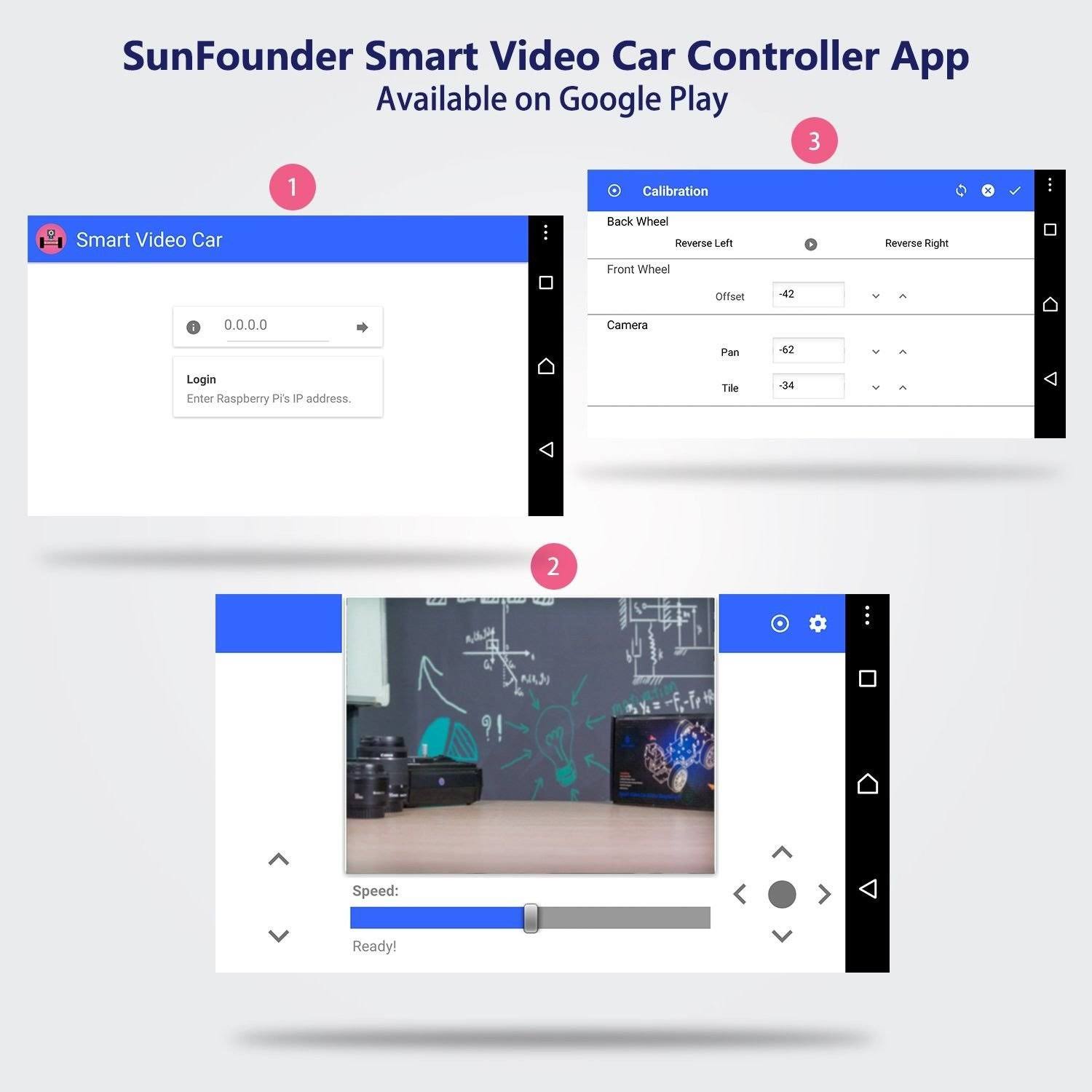 Smart Video Car Kit for Raspberry Pi I38462