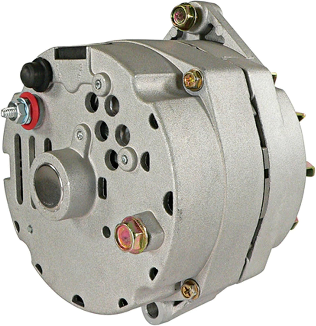 New Alternator Compatible with 10Si Delco 1-Wire 63 Amp With R-Terminal Stud On Rear Q1329