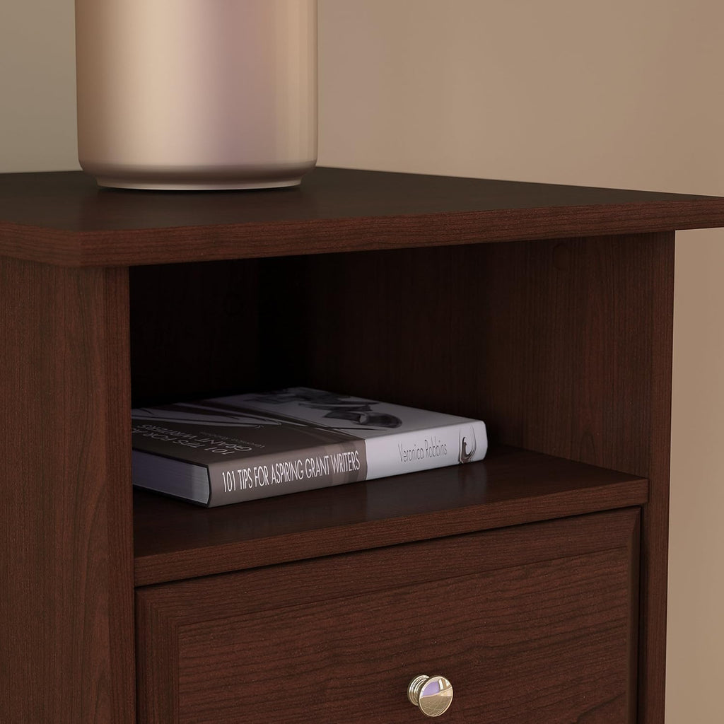 2 Drawer File Cabinet, Harvest Cherry A148068