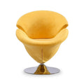 Tulip Velvet Swivel Accent Chair F56194