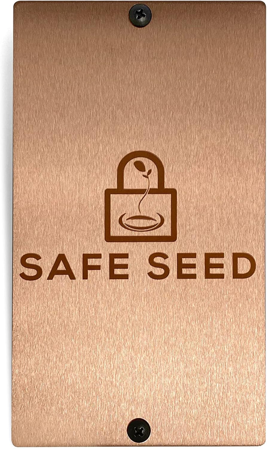 Copper Edition Metal Book Seed Phrase Hardware Cryptocurrency W9104