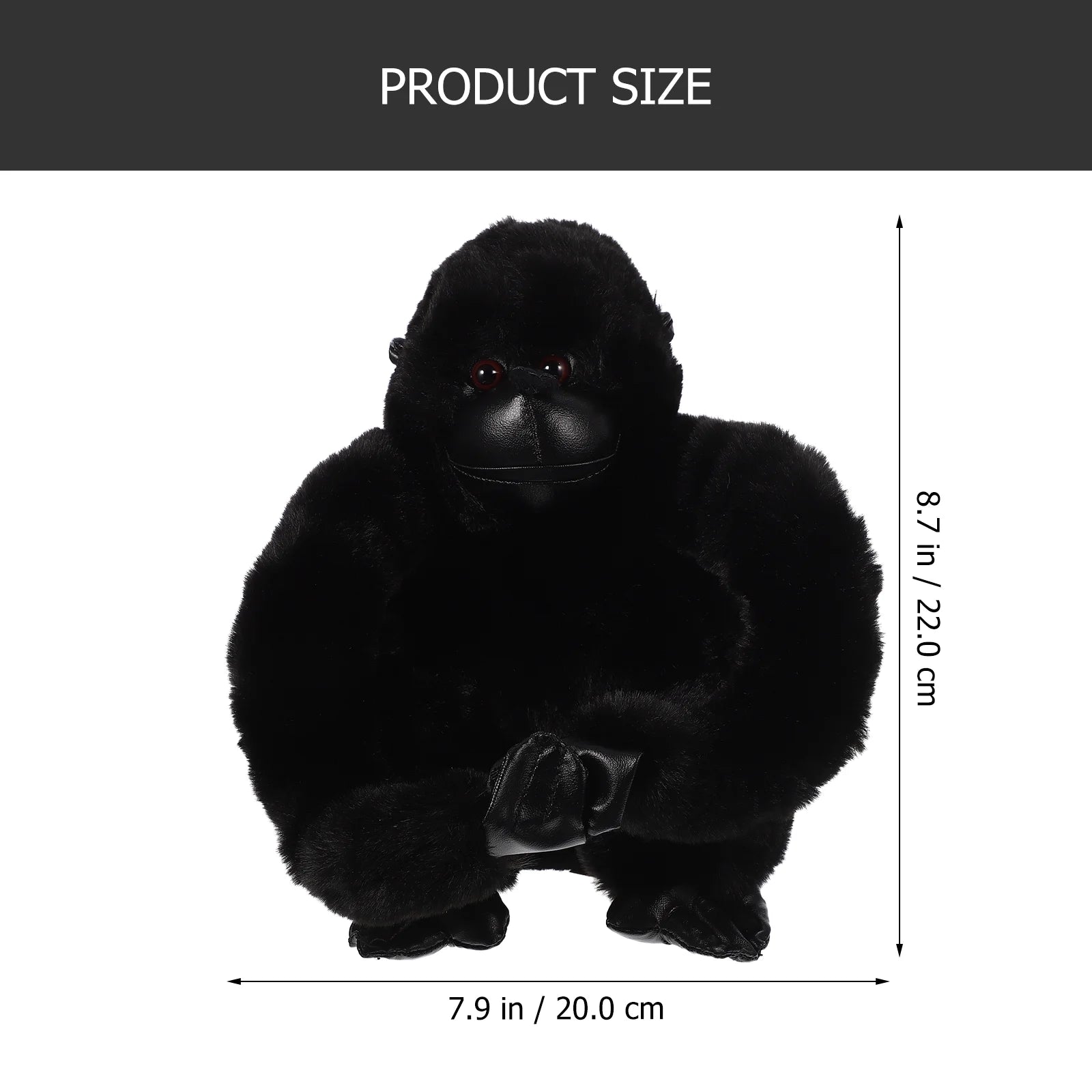 Large Plush Gorilla Stuffed Doll I793