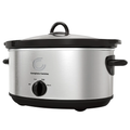 7-Quart Oval Stainless-Steel Slow Cooker Q9478