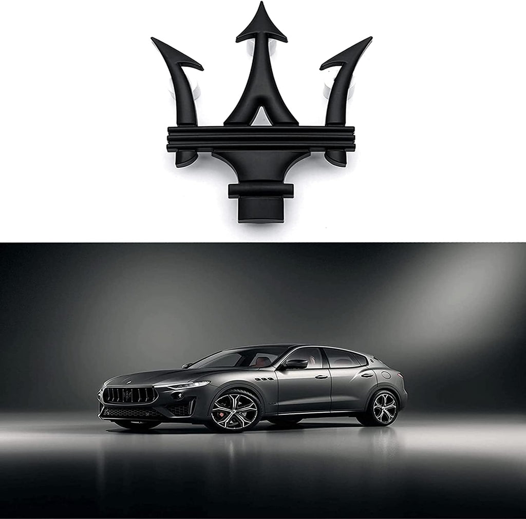 Front Silver Car Grille Emblem Badge Pack of 2 U66417
