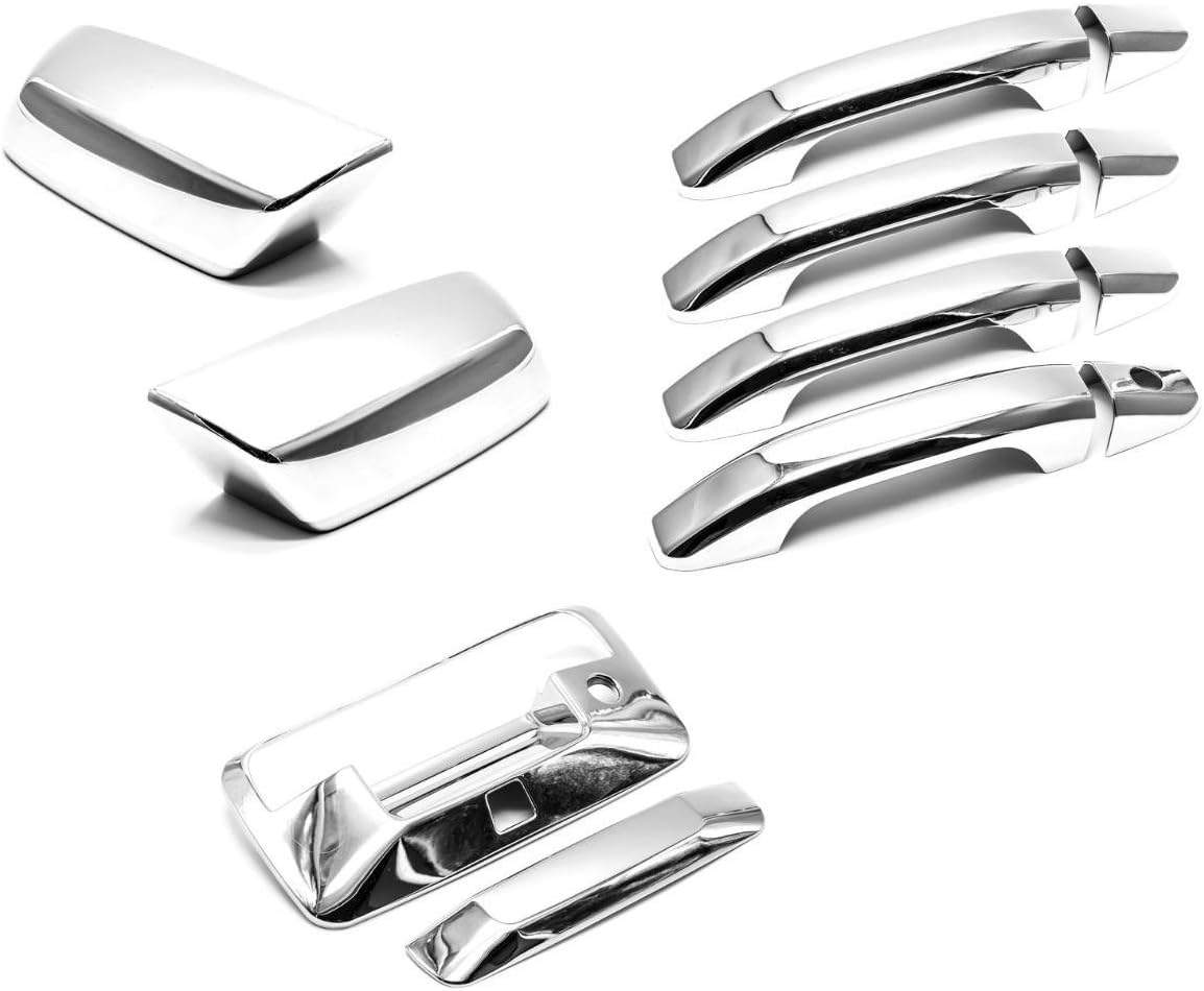 Chrome Tailgate Covers with Camera Hole X1979