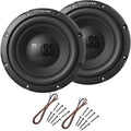 12" 500 Watt Single 4 Ohm Subwoofers with Sub Install Kit Package C888