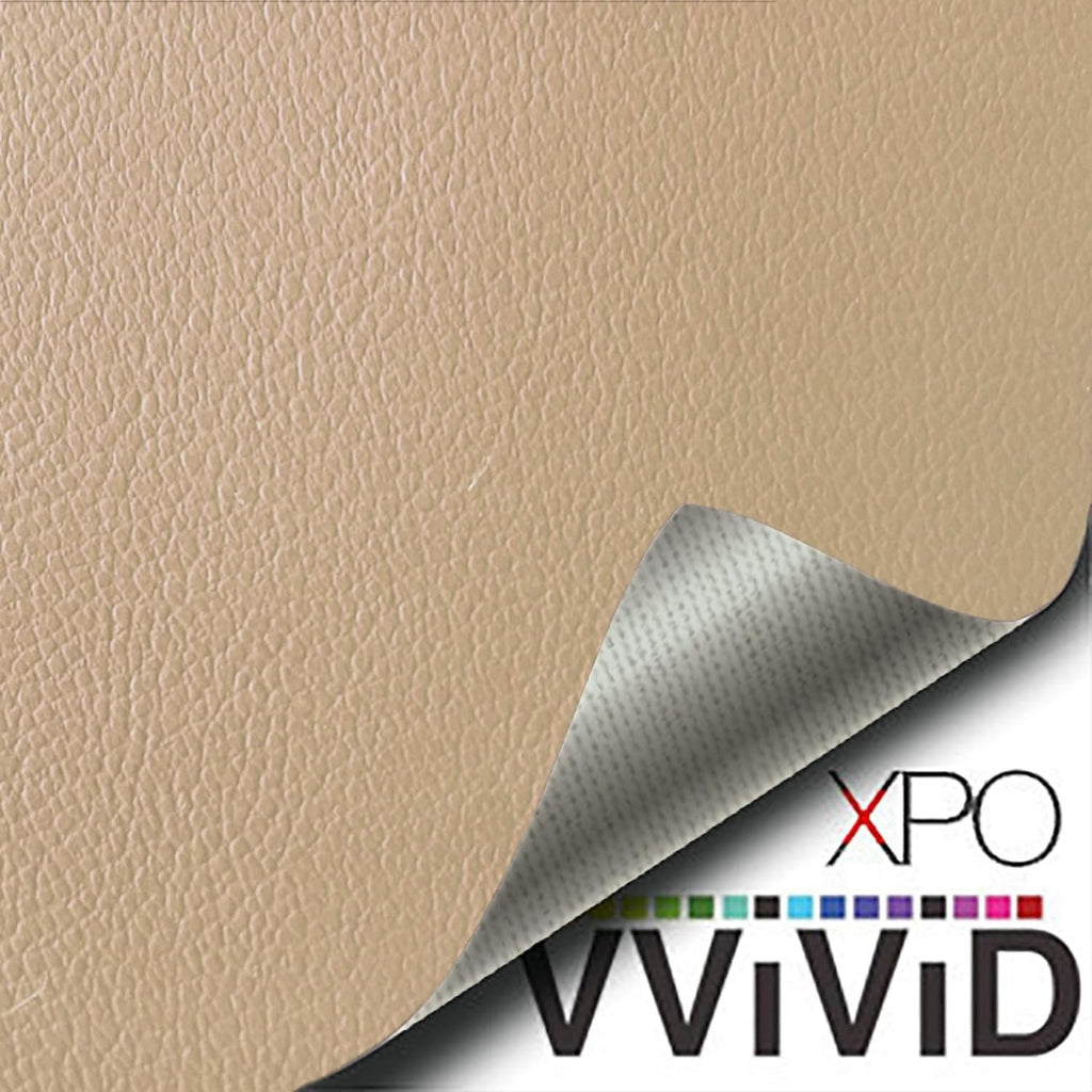 Beige Adhesive Faux Leather Marine Vinyl (10ft x 54") Pack of 2 J687080