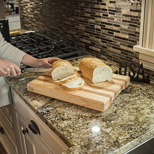 Maple & Cherry Hardwood Cutting Board (16x12) S18563