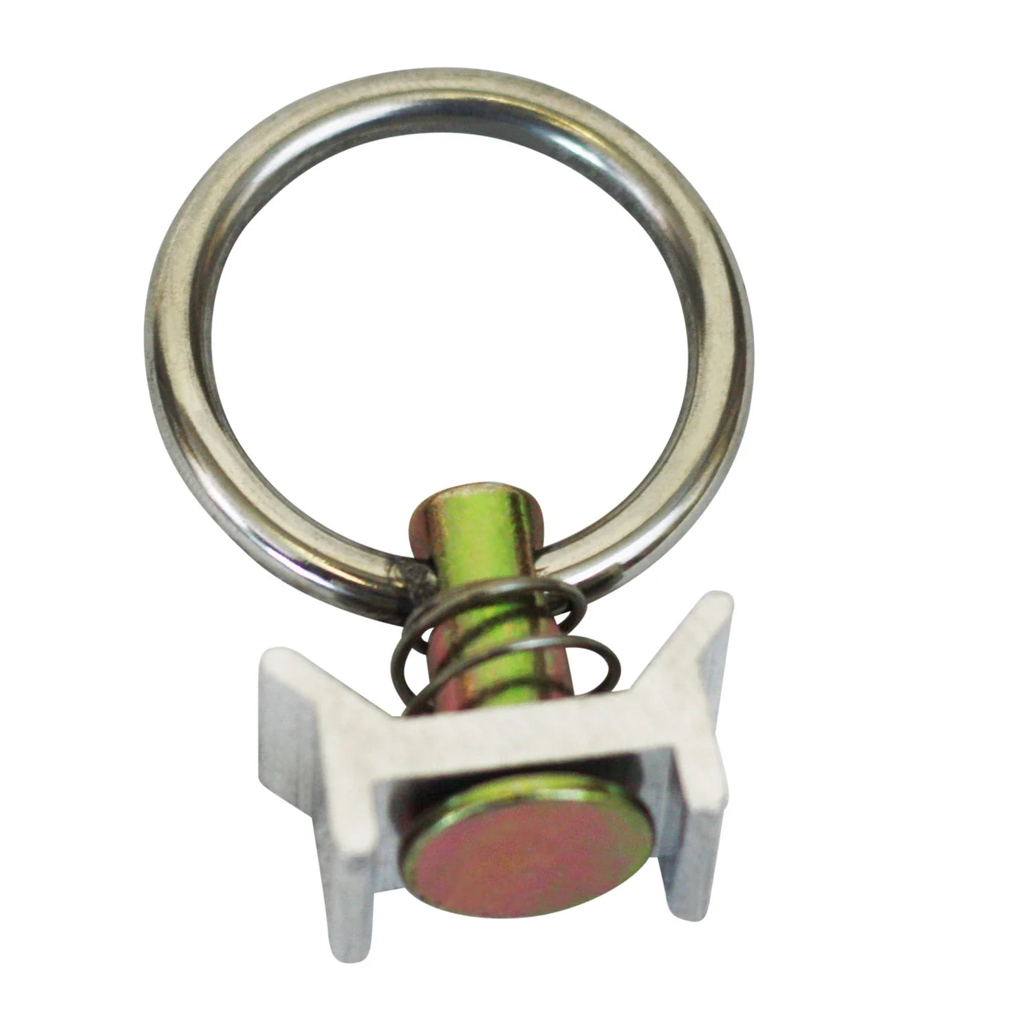 14 Pc Tie Down Kit with Aluminum L-Track, Stainless Steel Ring, Ratchet Strap Q763151