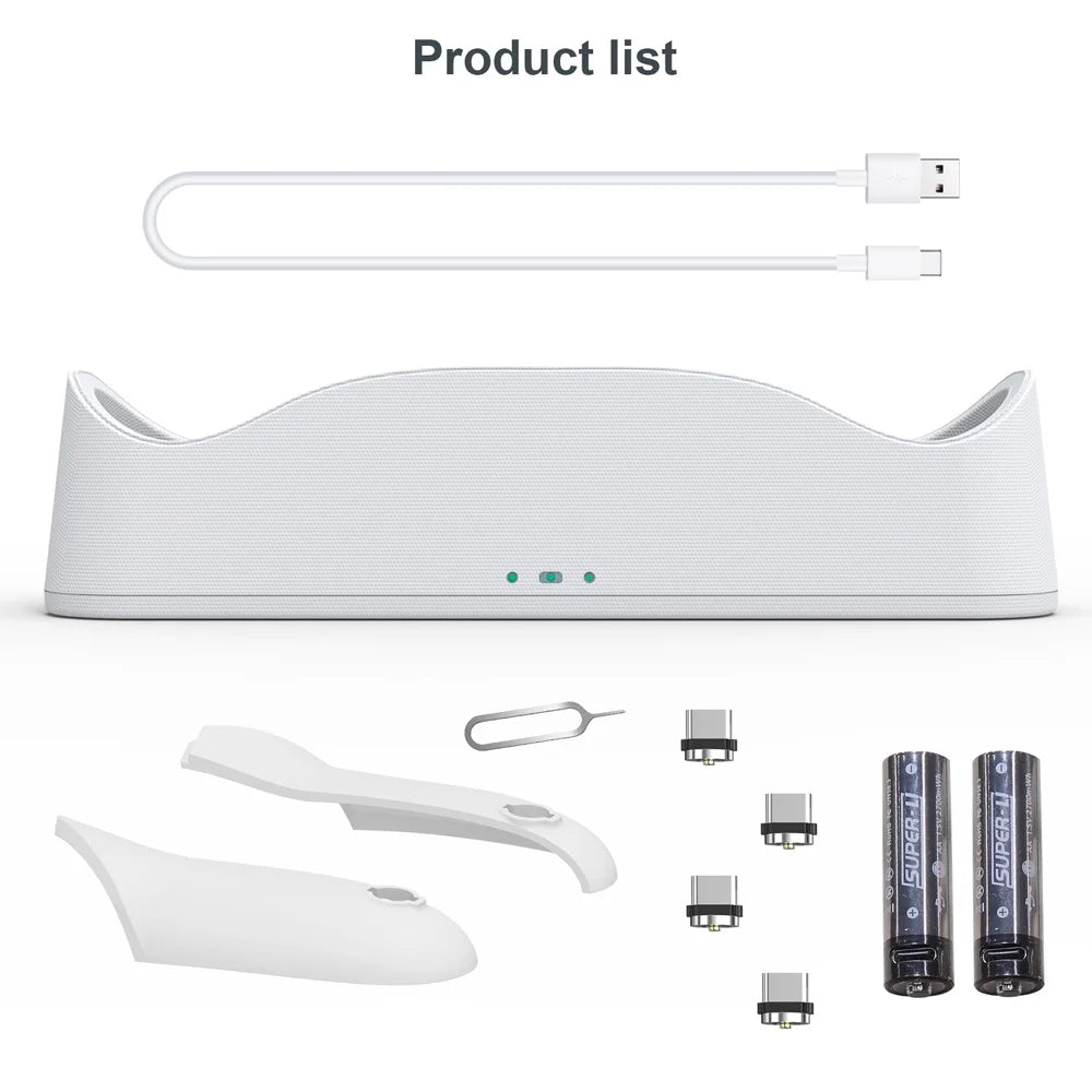 Charging Dock with Battery Kit for Oculus Quest 2 VR J537002