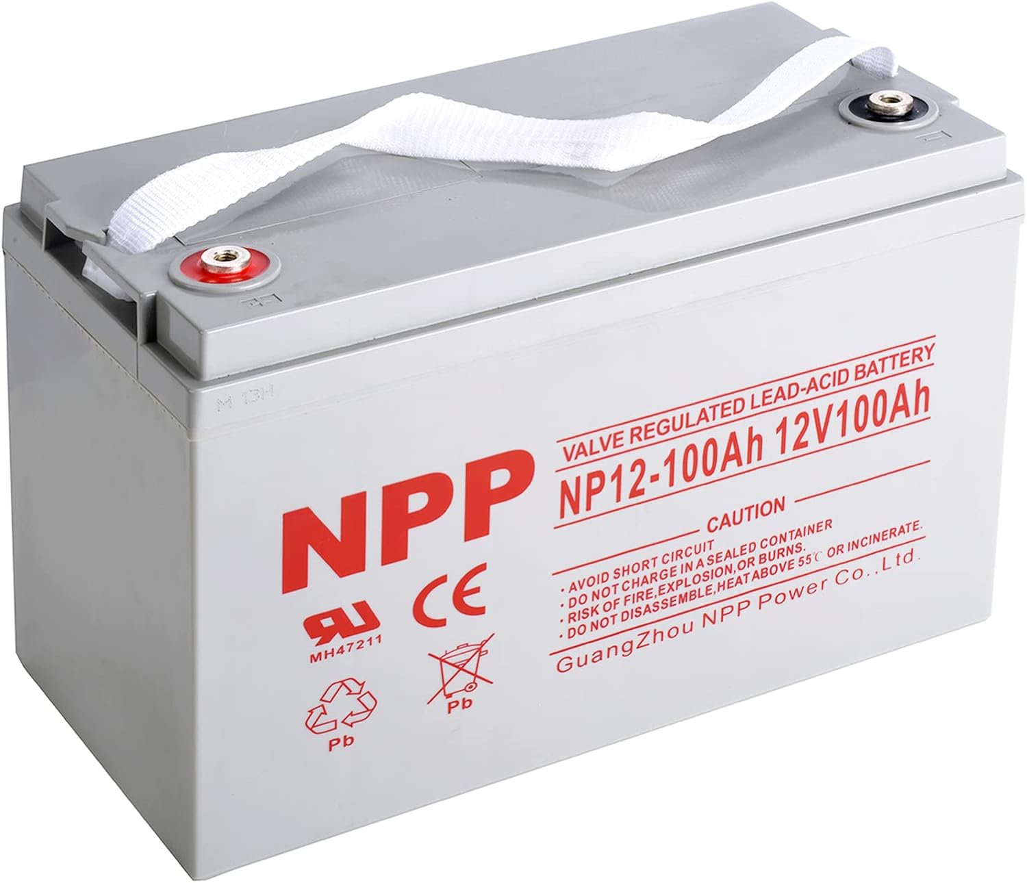 12V 200Ah AGM Rechargeable Deep Cycle Battery L923