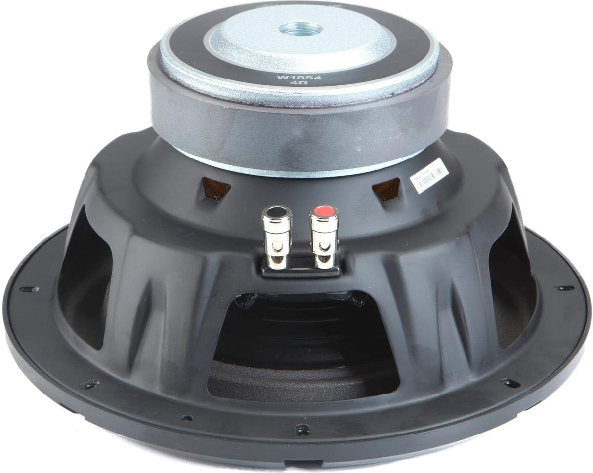 12" 500 Watt Single 4 Ohm Subwoofers with Sub Install Kit Package C888