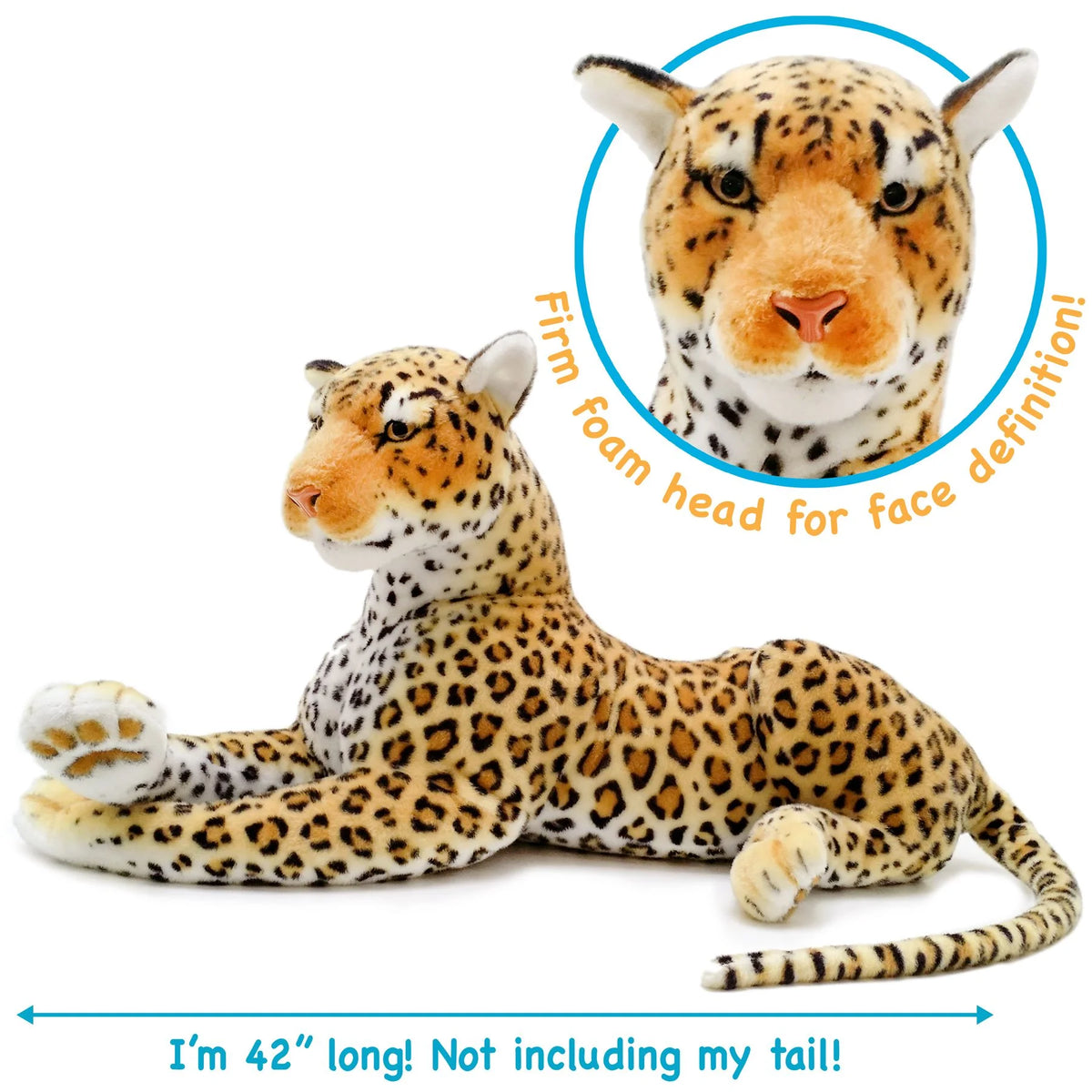 42 Inch Big Stuffed Animal Plush Cat W28815