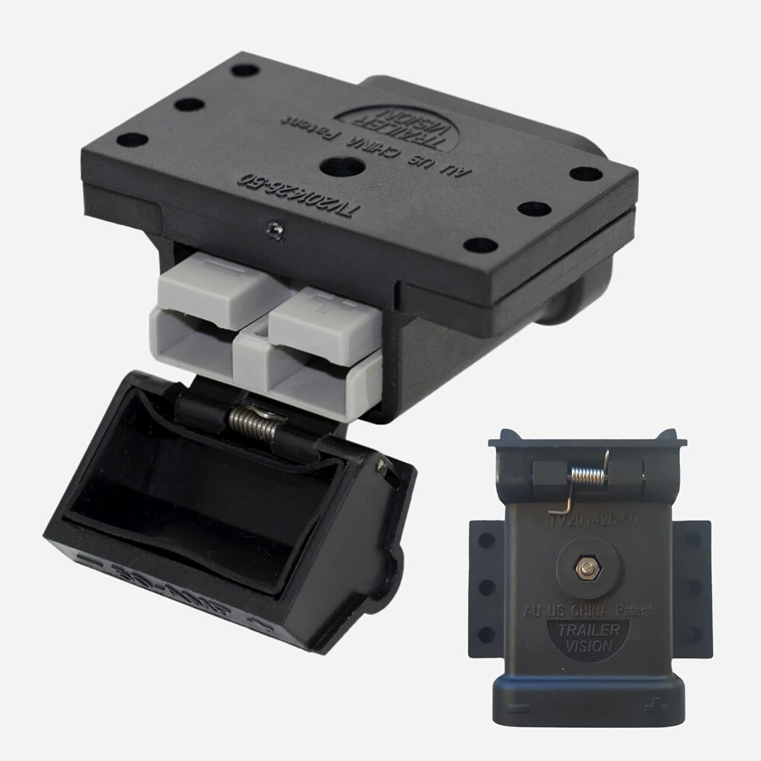 50A Anderson Connector Plug Mounting Kit with LED Light Power Indicator F645