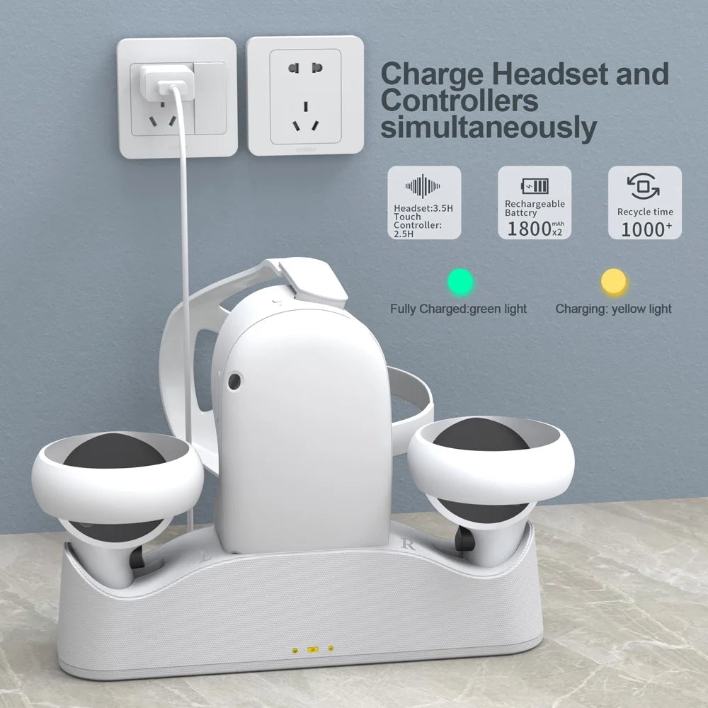 Charging Dock with Battery Kit for Oculus Quest 2 VR J537002
