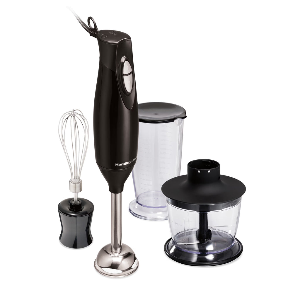 7 Piece Hand Blender Set, Black T483