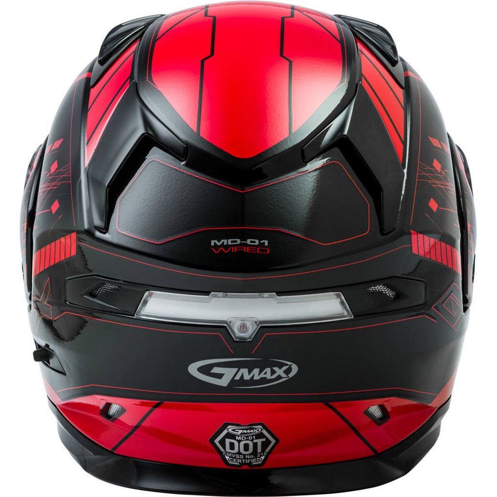 Wired Modular Helmet - Black/White - Large H9208