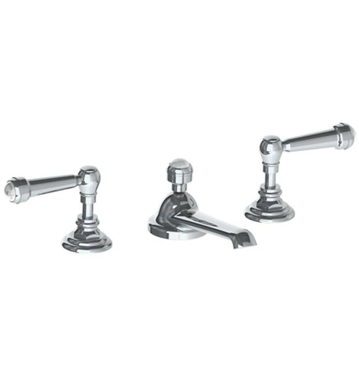 Polished Natural Brass Widespread Lavatory Faucet E41191