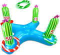 Giant Inflatable Cactus Ring Toss Party Game Toys (4 Rings) S423330