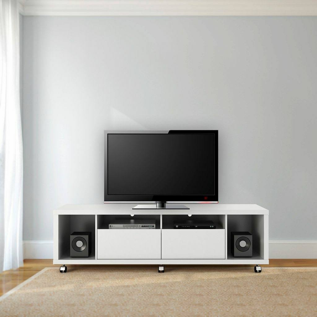 White Gloss TV Stand G22423