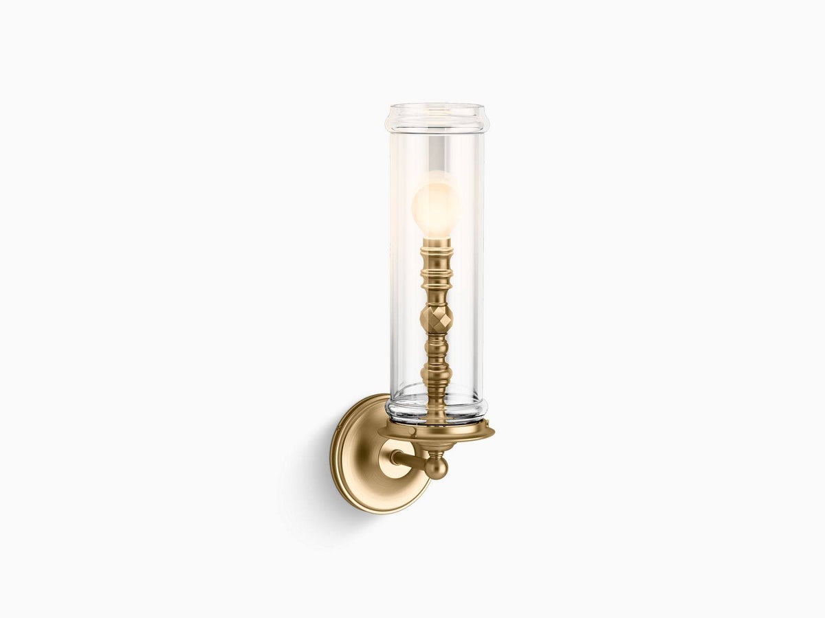 Brushed Gold 1-Light Sconce Z135126