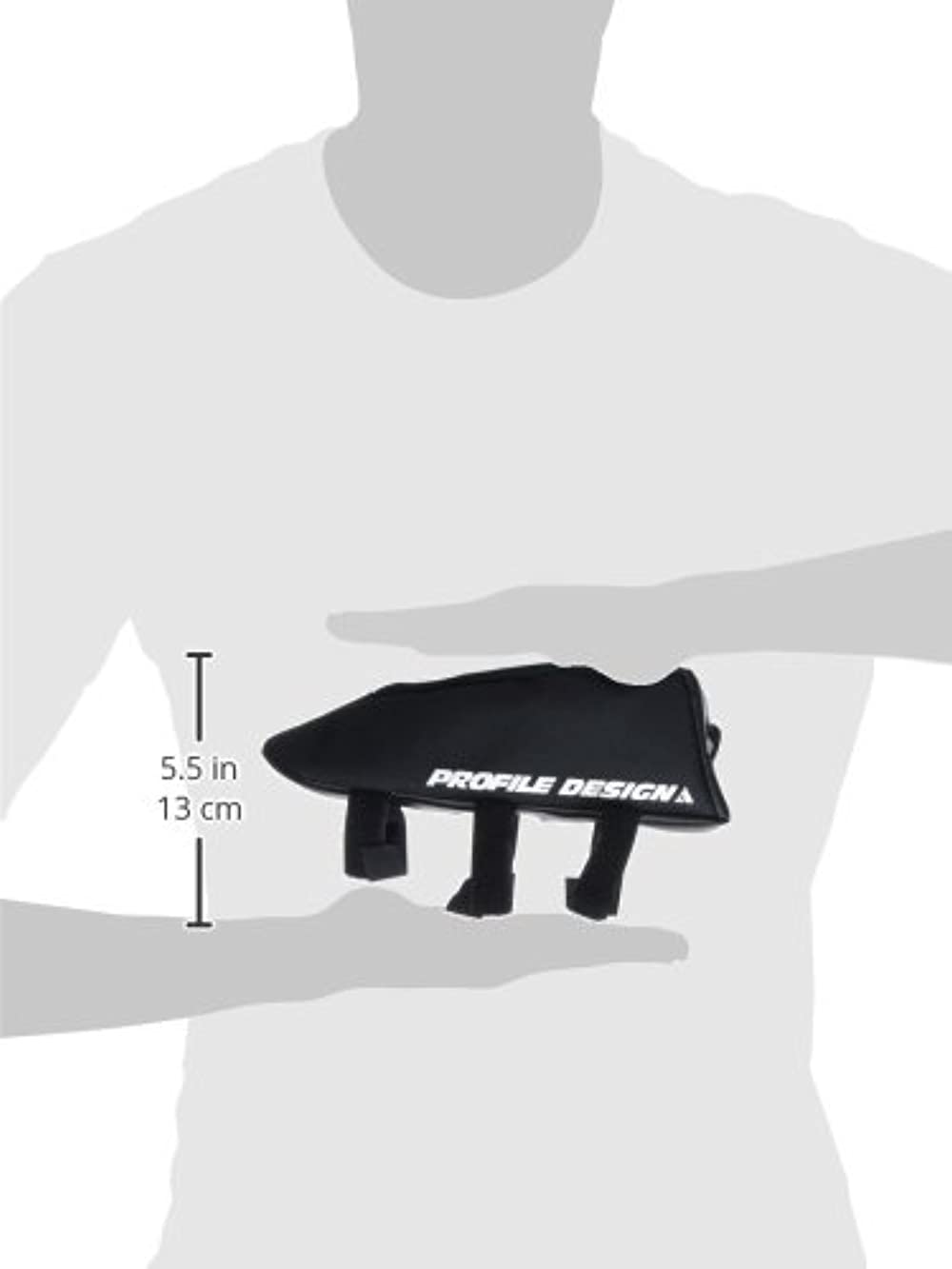 Aero Top Tube Storage Bag Black Compact J31196