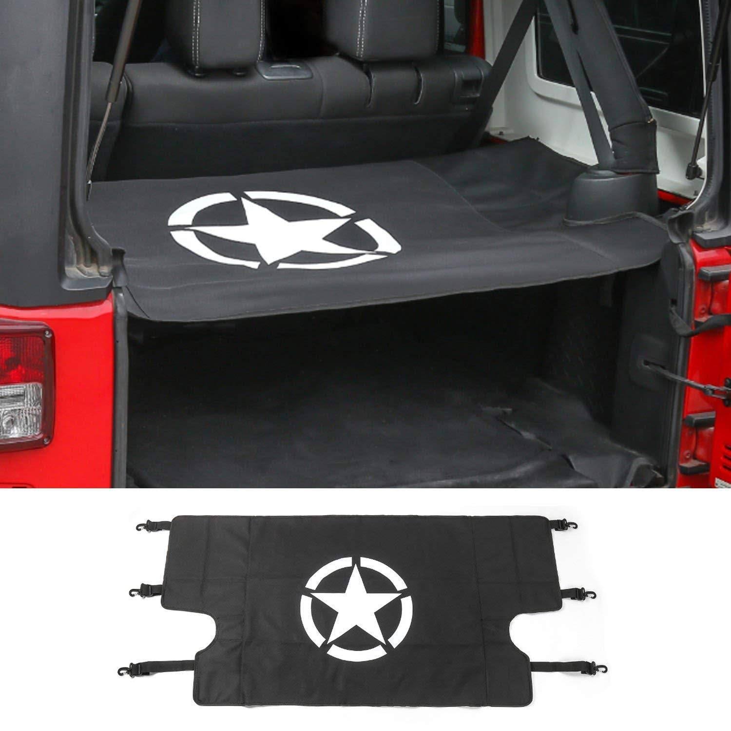 Rear Cargo Rack Cover for Jeep Wrangler JKU C750