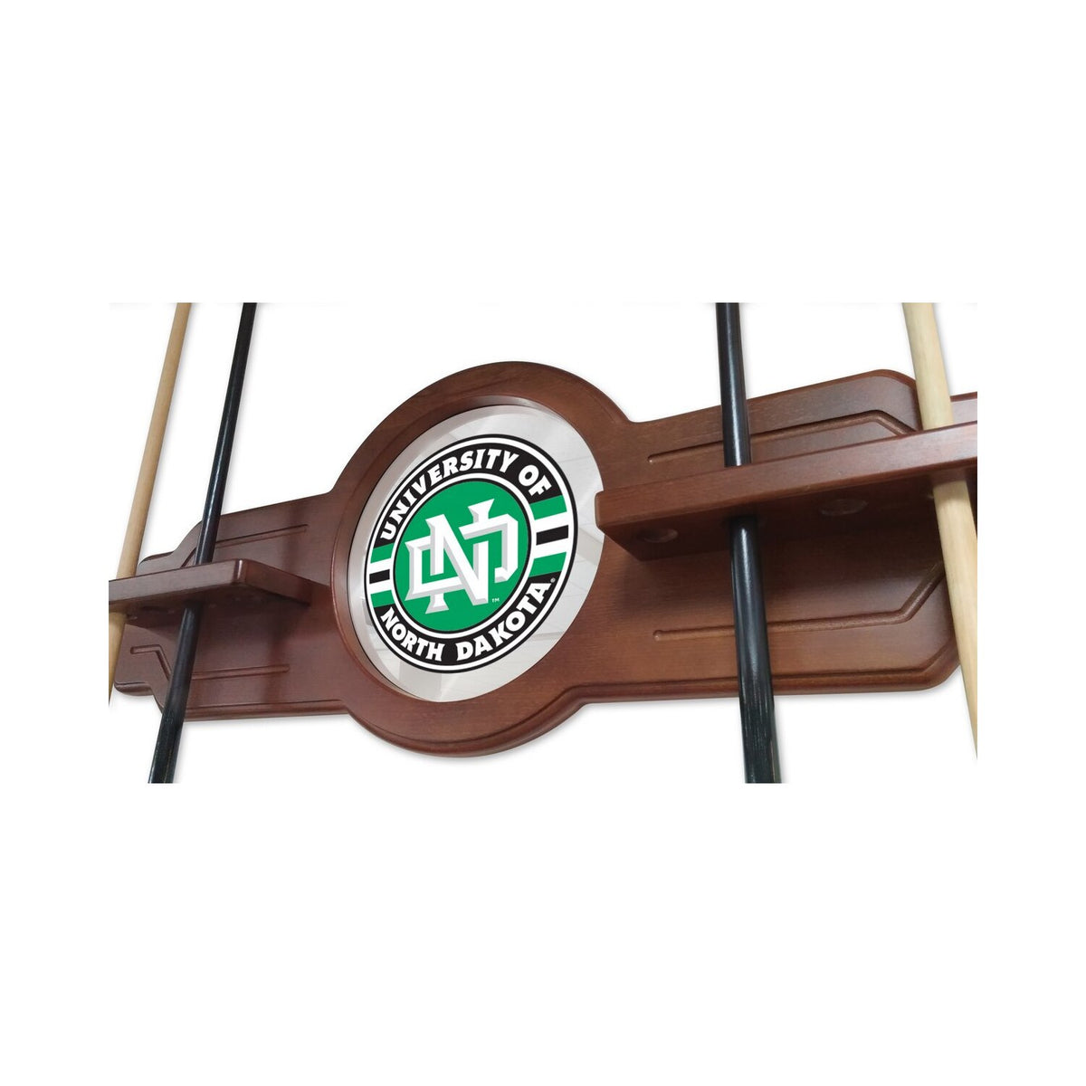 Solid Wood Cue Rack with Black Finish J33820