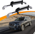 Lockable Cross Bars Ski Snowboard Racks Kit for 4 Skis or 4 Snowboards I34585