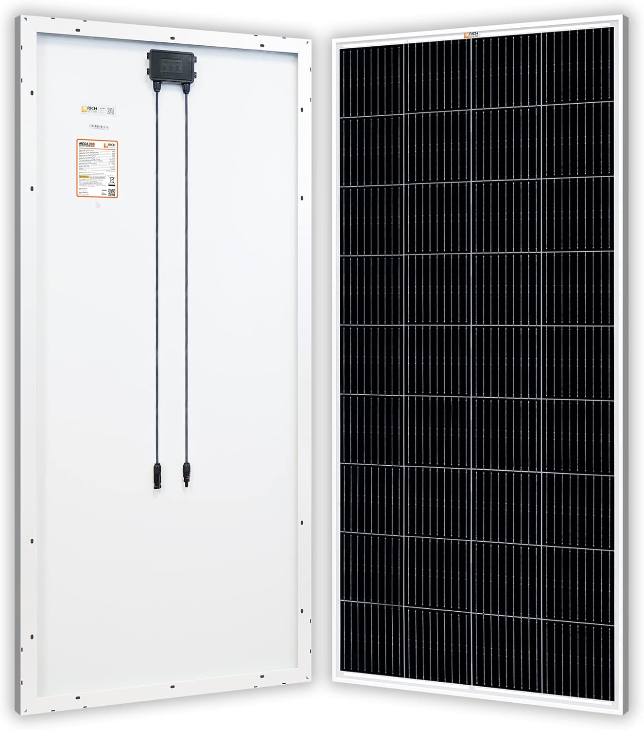 200 Watt 12 Volt Monocrystalline Solar Panel J36169