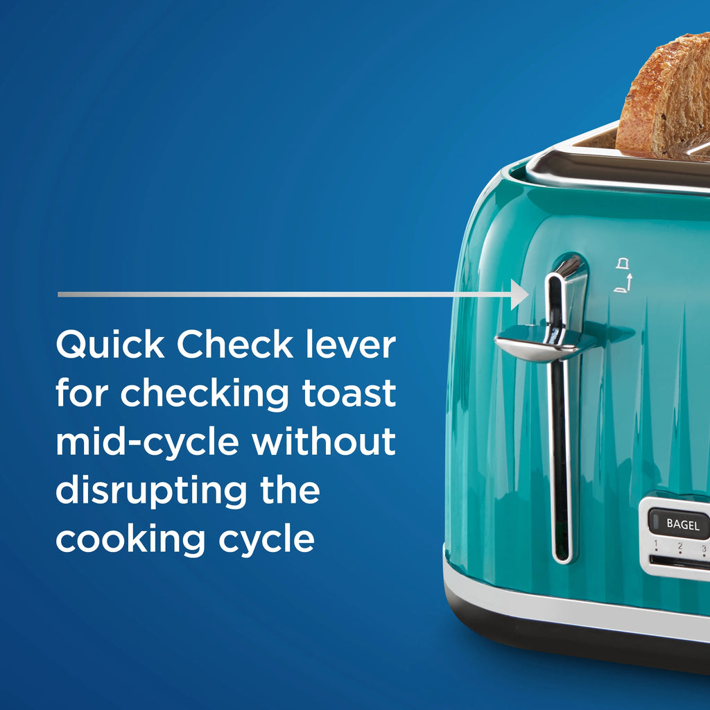 Teal 4 Slice Toaster W378120