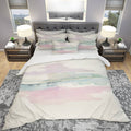 Full/Queen Geometric Bedding Set with 2 Shams T424