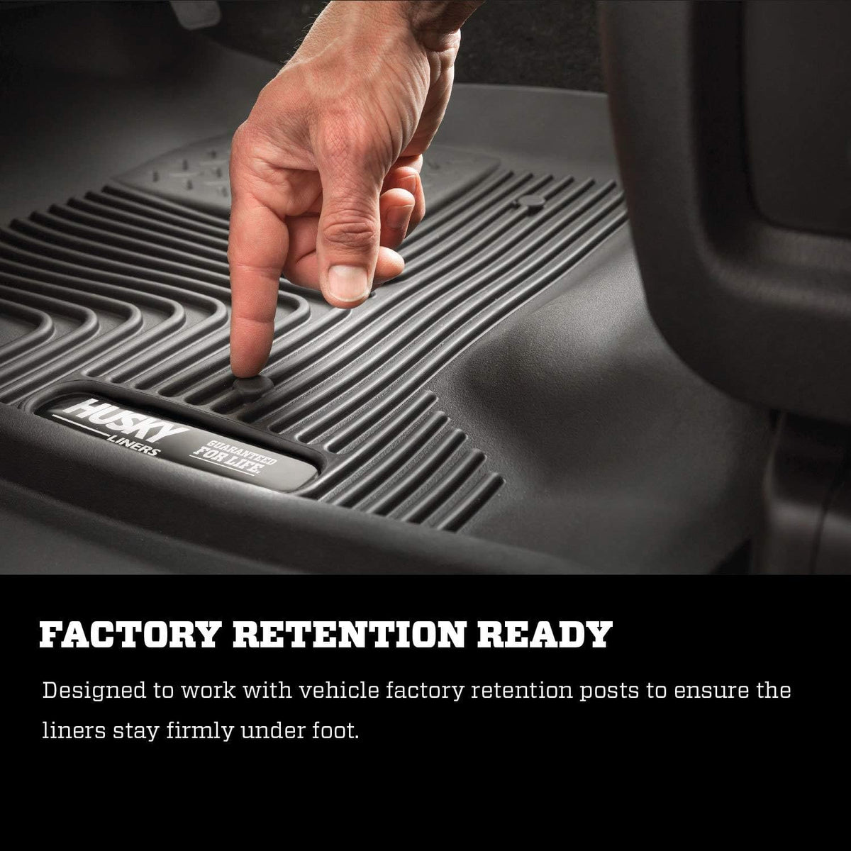 Black Front & 2nd Seat Floor Liners 3 Pcs G6975