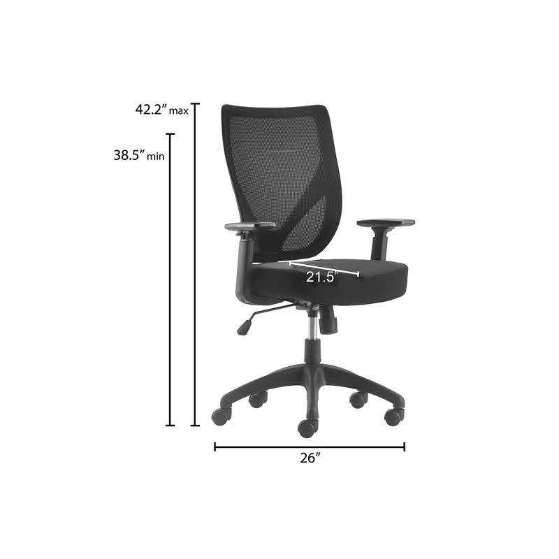 Black Mesh Office Chair T1823