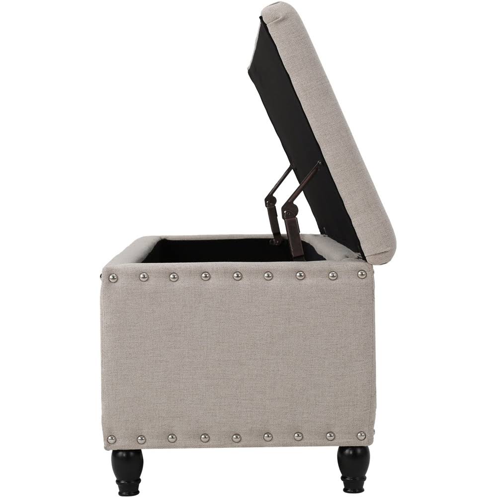 Bench Ottoman Dark Brown/Wheat S709